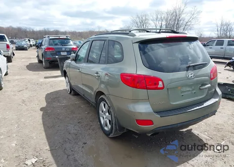 2009 Hyundai Santa Fe Limited z USA, uszkodzony, nr VIN 5NMSH13E09H326859
